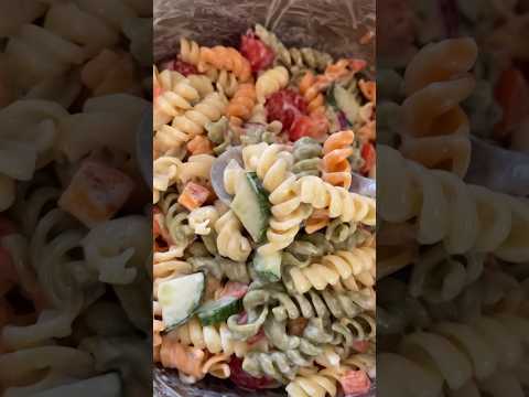 🔥The Pasta Salad To Rule All Pasta Salads 🥗