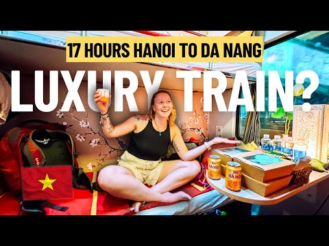 THE BEST OVERNIGHT TRAIN IN VIETNAM?! Traveling in Vietnam by train from Hanoi to Da Nang 🇻🇳