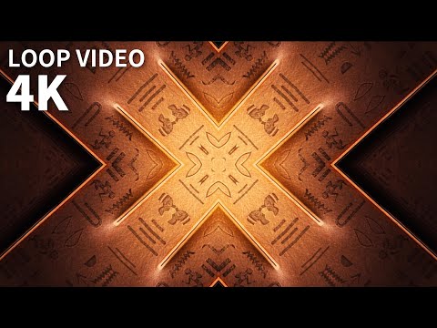 golden background video loop free 4K HD,Geometric motion video material.