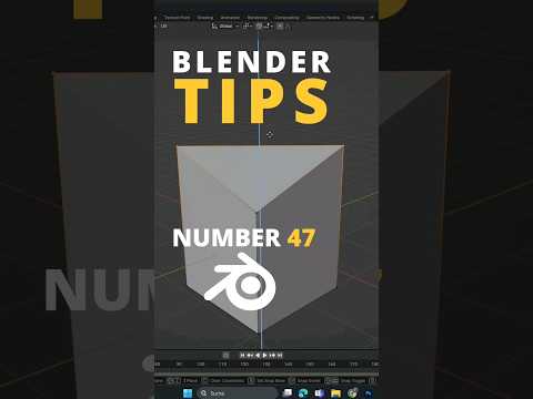 Blender Tip 47 Join Vertices ✔️ #blender3d #blendertutorial #blender