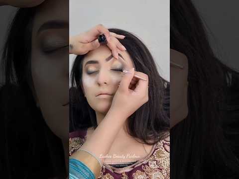 Soft Blended Asian Bridal Eyemakeup Tutorial by @Asma_Khan #shorts #eyemakeup #asmakhan #makeup