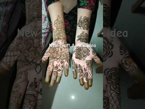 Mehandi ke beautiful bute#mehndi #art #shorts video #heena design #reels