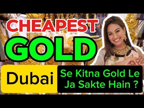 Dubai se kitna gold le ja sakte hain? Dubai Gold | Mamta Sachdeva