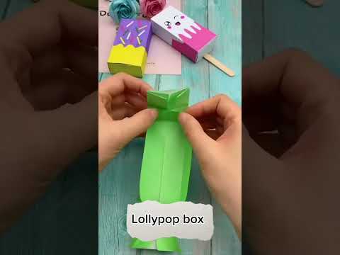 Lollypop box||#Shorts#craft#paperart