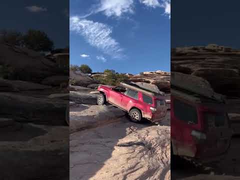 #4runner making it happen on #goldenspike in #moab #toyota4runner #offroad