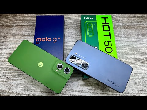 Moto G35 5g vs Infinix Hot 50 5g - Best Konsa ? | Gaming Processor 🎮| Best Camera 📸 | Flipkart sale🔥