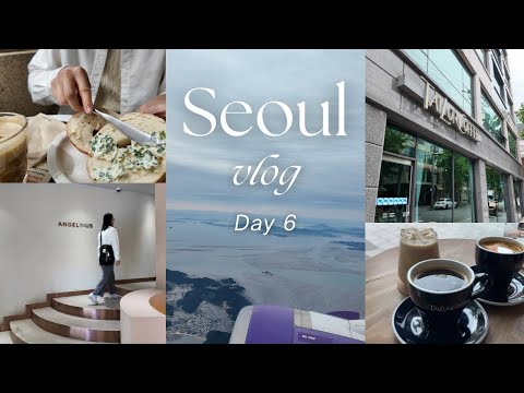 Seoul 🇰🇷 Day 6 | Angel-in-us Coffee ☕️  | Tailor Coffee | Incheon Airport ✈️ | Last day In Seoul 👋