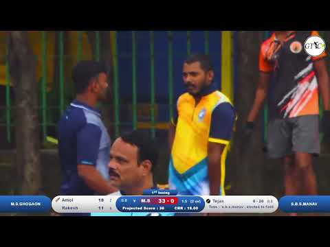 Ghogaon Vs Manav Match At श्री भैरवनाथ चषक २०२४ ।| आयोजक- खुडेवाडी