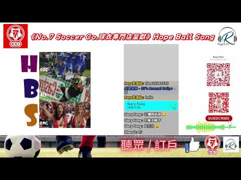 No.7 球衣專門店呈獻：Hope Ball Song 20241213 - 上半場：古古利拿換鞋車仔隨即反勝 - 主持：Ricca 師兄、EV、遲D瞓 #英超 #西甲 #車路士