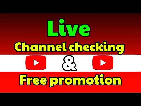 🔴live channel checking free promotion 💯 live checking free promotion