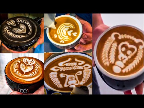 Latte art collection 2023 🤩