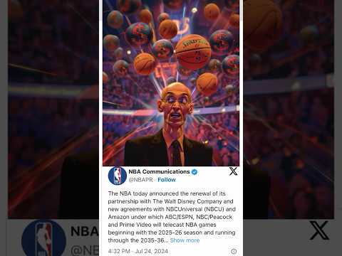 @NBA Stiffs ​@TNT Bets on @Amazon..Its the End of Traditional #Media #nba #enough