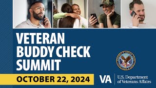 Department of Veterans Affairs 2024 Veteran Buddy Check Summit