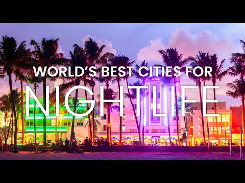 Top 10 Video Nightlife Places |BEST CITIES FOR NIGHTLIFE IN THE WORLD |Best Party City #travel #top