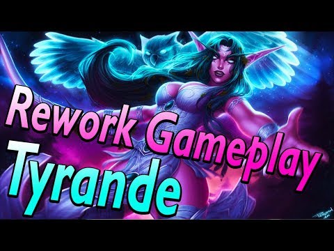 Tyrande Rework Full Game! Auto attack to top healing!