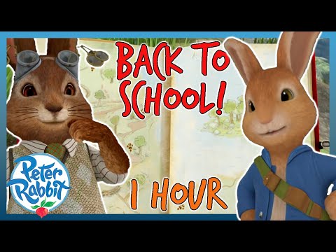 @OfficialPeterRabbit - ✏️📚 Back to School Compilation 📚✏️ | 1 HOUR | Cartoons for Kids