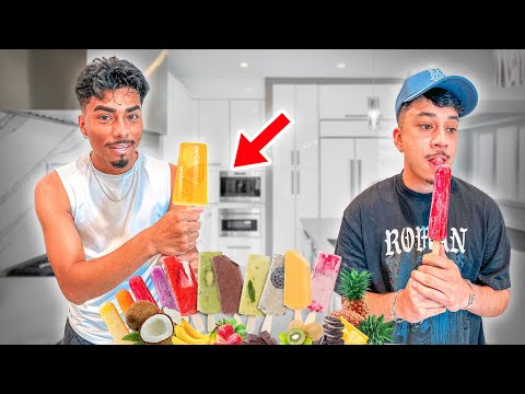 MAKING MEXICAN PALETAS FOR THE FIRST TIME EVER ! *GONE RIGHT*