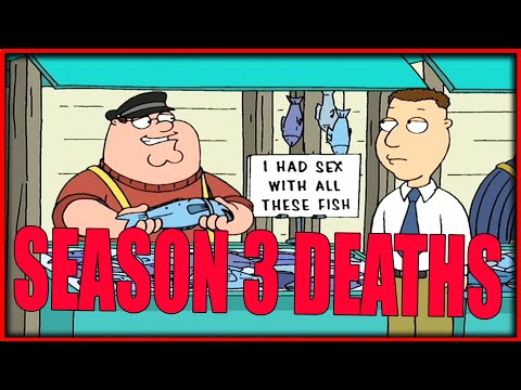 Every Death in Family Guy Season 3 | Kill Count