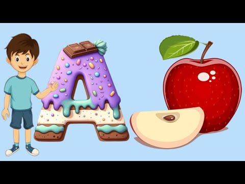 A for apple || A To Z Alphabets For Kids || अ से अनार  ||क से कबूतर #असेअनार #atoz #aforapple