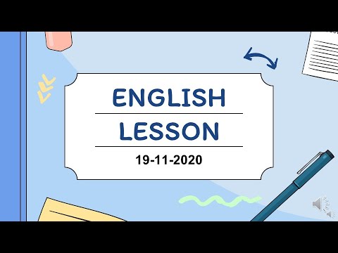 ENGLISH LESSON (Kitchen and bathroom)