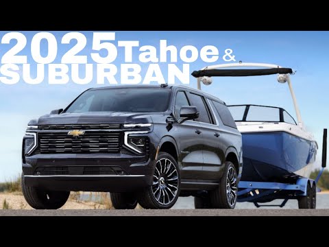 Unforgettable Styles Unleashed: Sneak Peek at the Futuristic Chevrolet Tahoe and Suburban 2025!