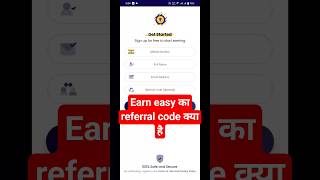 earn easy app me referral code kaise dale | earn easy app ka referral code