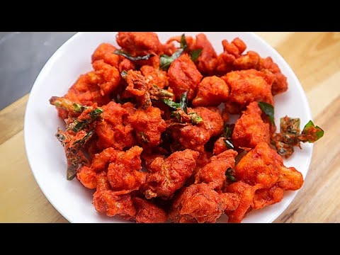 Quick Cauliflower 65 - Crispy Cauliflower Fry Recipe -Gobi 65|सूखी गोबी 65 | How to make crispy gobi