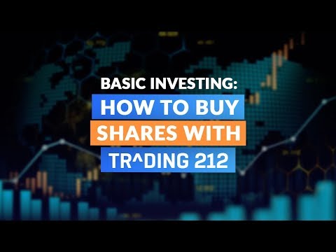 Basic Investing: How to Buy Shares with Trading 212 Invest