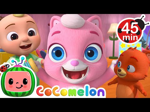 Happy & You Know It (Animals) + More CoComelon JJ's Animal Time Kids Songs | Animal Songs for Kids