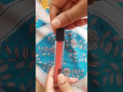 Nykaa all day matt liquid lipstick shade - fun lover #nykaa #shorts #youtubeshorts #viral #lipstick