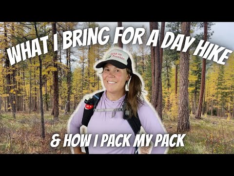 What I Bring for a Day Hike + How I Pack My Pack | 2024