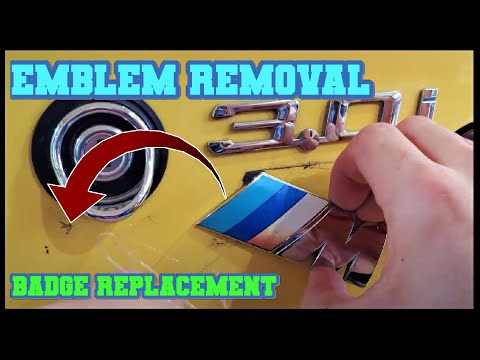 How to remove emblem | Debadge car