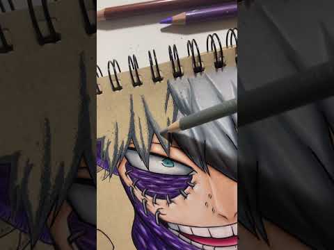 My Hero Academia | Drawing Dabi✨ (finished drawing)