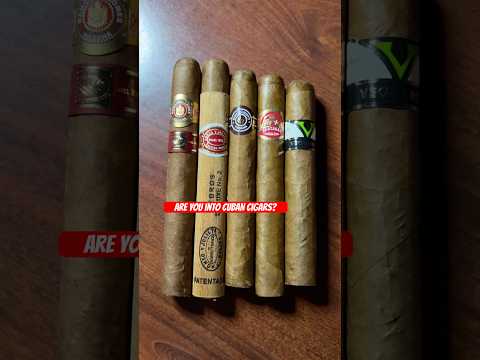 Cuban Cigars Review Series #puro #cuba #asmr #review