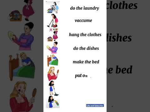 Daily routine _ English Vocabulary #english #dailyactivities #shortsvideo