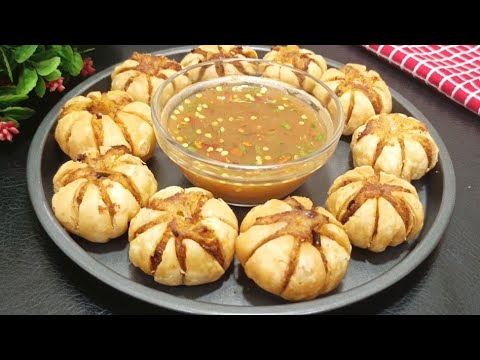 New Style Potato Snacks! Its So Delicious! Potato Flower Samosa! Samosa Recipe! Potato Recipes