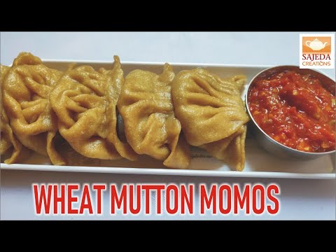 WHEAT MUTTON MOMOS | मोमोस बनाने की विधि | मटन मोमो बनाने का तरीका