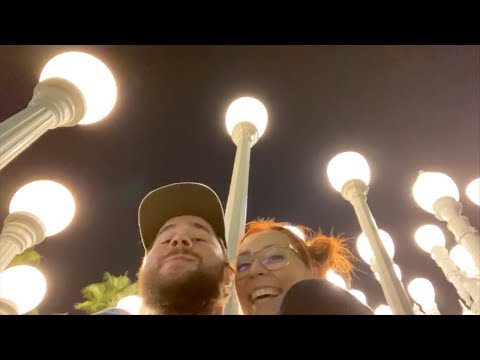 LACMA Urban Lights | Los Angeles Vlog