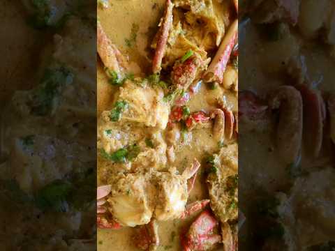 Goan Style Crab Curry #shorts #goa #crab #curry #seafood #trendingshorts