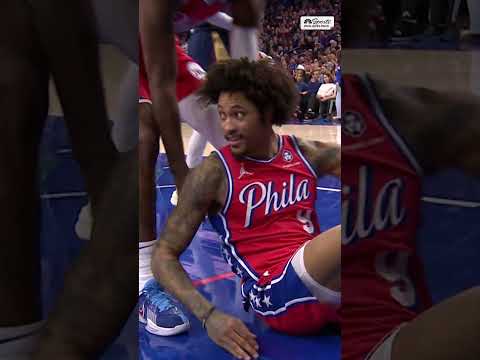 😲 Kelly Oubre Jr. throws down a nasty one-handed dunk #sixers