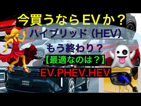 2024年買うならEV？HEVはもう古いのか？【比較コストシュミレーション】