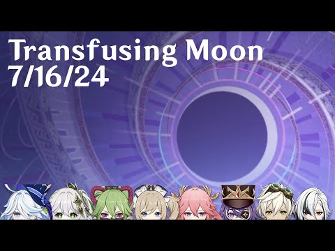 Genshin Impact - 36 star Spiral Abyss - Transfusing Moon 7/16/24