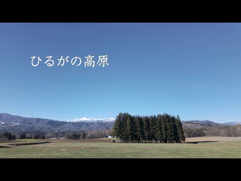 初冬のひるがの高原