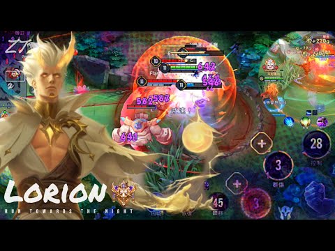 洛里昂 ⚖️ | Arena of Valor 操作精華輯 (舊) X 夜に駆ける - YOASOBI