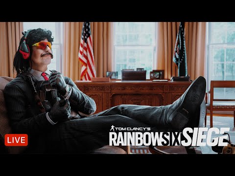 🔴LIVE - DR DISRESPECT - RAINBOW SIX SIEGE - GOLD RANK SOLO