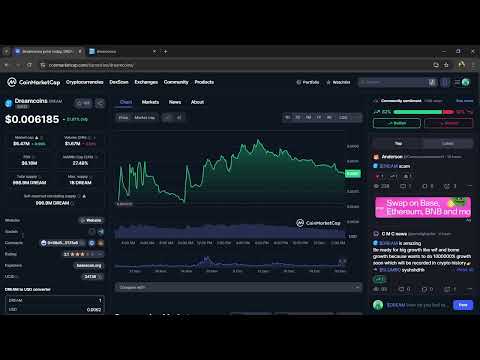 What is Dreamcoins ($DREAM) Token Coin | Review About $DREAM Token