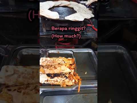 🇲🇾《Ramadan Bazaar》What I bought at Pasar Malam@Lorong:Jalang TAR〈Part1〉Shawarma🌯/マレーシアの夜市で買ったもの