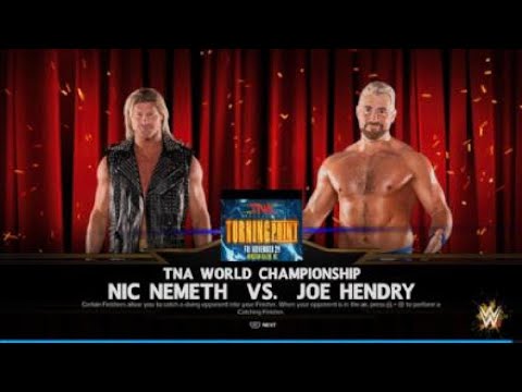 FCL Presents: TNA Turning Point 2024 Joe Hendry (c) vs. Nic Nemeth TNA World Championship