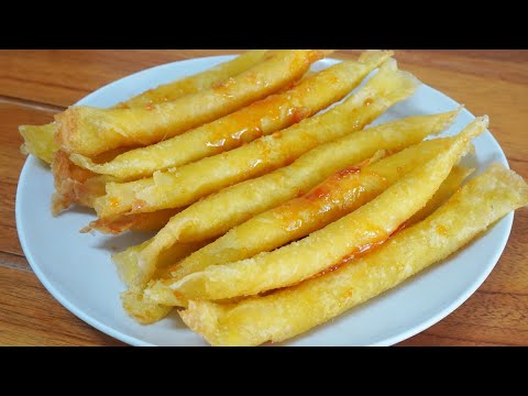 GAK NYANGKA KULIT LUMPIA DIBIKIN KAYA GINI ENAK BANGET BAHANNYA SEDERHANA