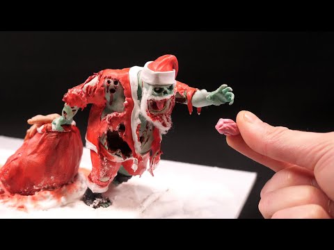 I made Santa but he's a Zombie